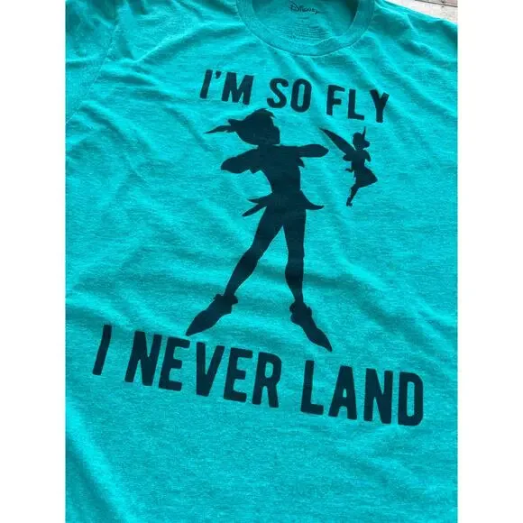 Disney Peter Pan Tshirt Large - Picture 2 of 4